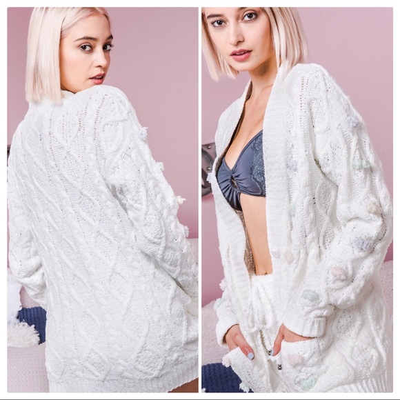 POL Ice Cream Chenille Cardigan - Picture 3 of 16